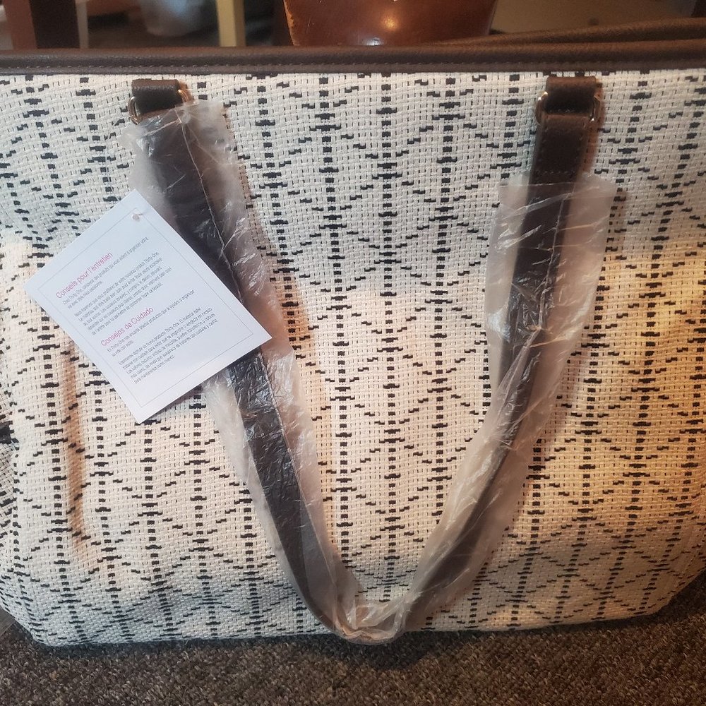 31 Cindy Tote in Moroccan Tile Weave